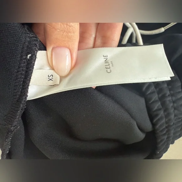 Celine TRACKSUIT PANTS IN DOUBLE FACE JERSEY - Picture 7 of 9